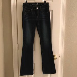 NWT American Eagle Kick Boot Jeans - dark wash